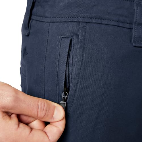 DOCKERS بنطلون دوكرز للرجال بتصميم سليم مع مرونة 360 الذكية، بيمبروك، 36W x 30L - Image 4
