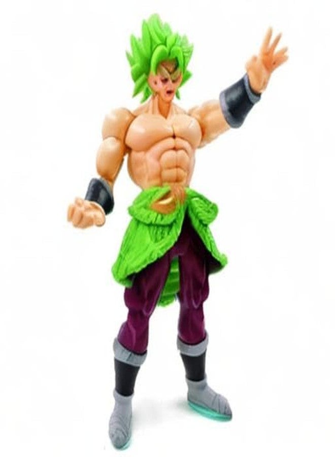 AUGEN Broly DBZ Action Figure Limited Edition for Car Dashboard, Decoration, Cake, Office Desk & Study Table (28cm)(Pack of 1) - Image 4