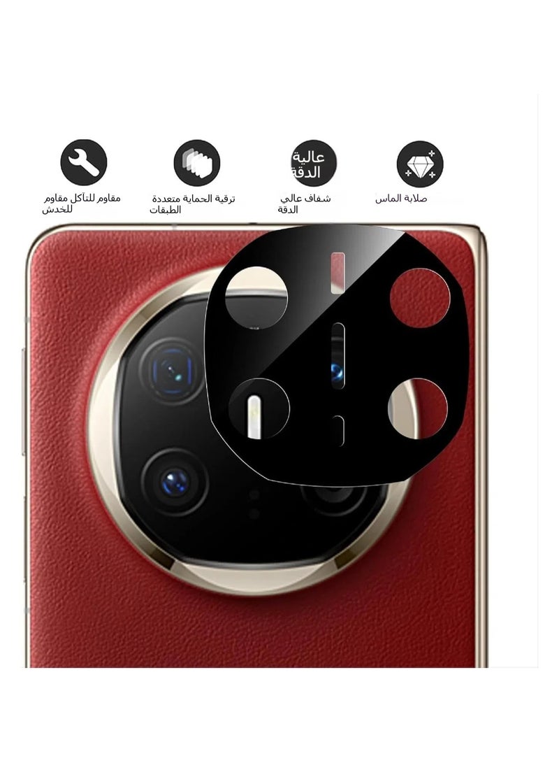 general [2 packs] for Huawei Mate X6 camera lens protector, HD camera tempered glass [anti-fingerprint] for Huawei Mate X6 camera protector  - Image 4