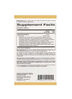 California Gold Nutrition LactoBif 65 Probiotics 65 Billion CFU 30 Veggie Capsules  - Image 2