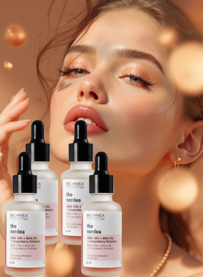 BIONNEX 4 Pieces Bionnex The Nordea Aha 10% + Bha 2% Exfoliant 30ml - Image 1