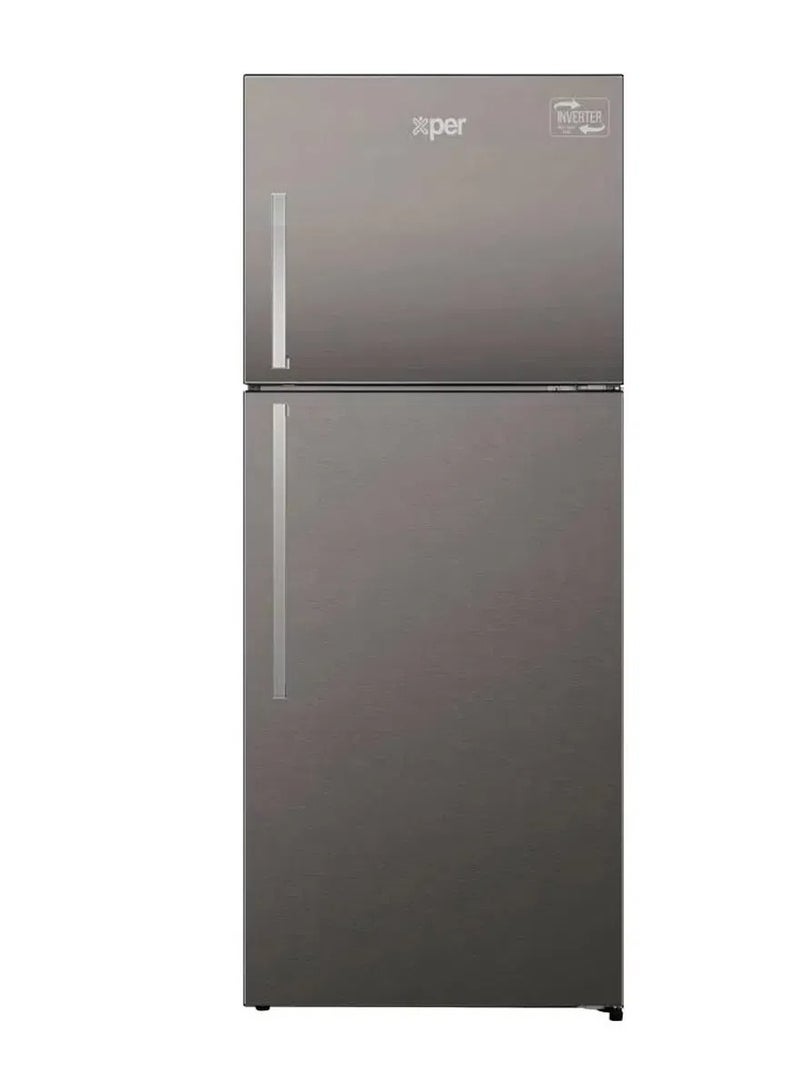 XPER 11.4 ft. Inverter 2-Door Refrigerator, Stainless Steel, RFXP440SINV - Image 1