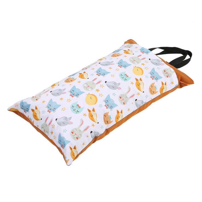 Large Hanging Wet/Dry Cloth Diaper Bag Waterproof Baby Inserts Nappy Laundry Storage Bag EF160 - Image 2