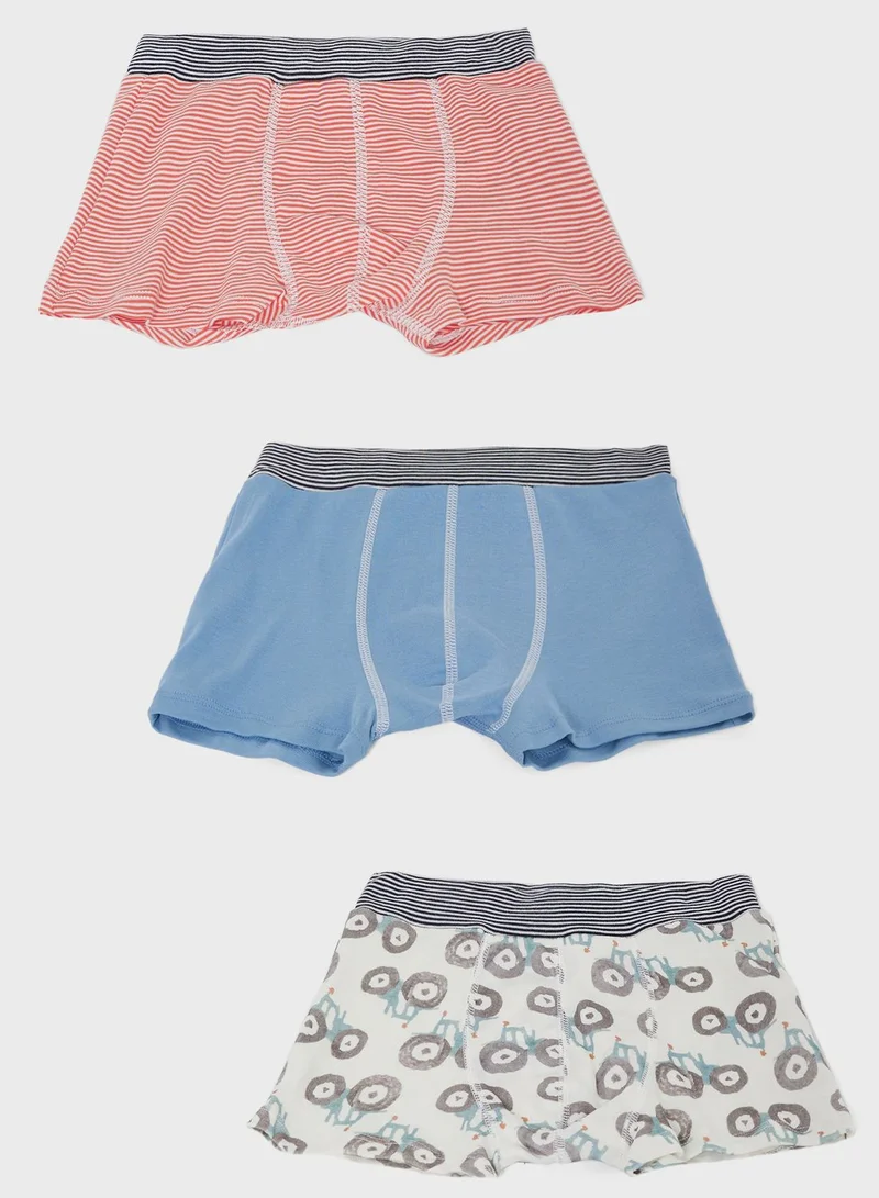 بيتي باتو Youth 3 Pack Assorted Boxer Shorts
