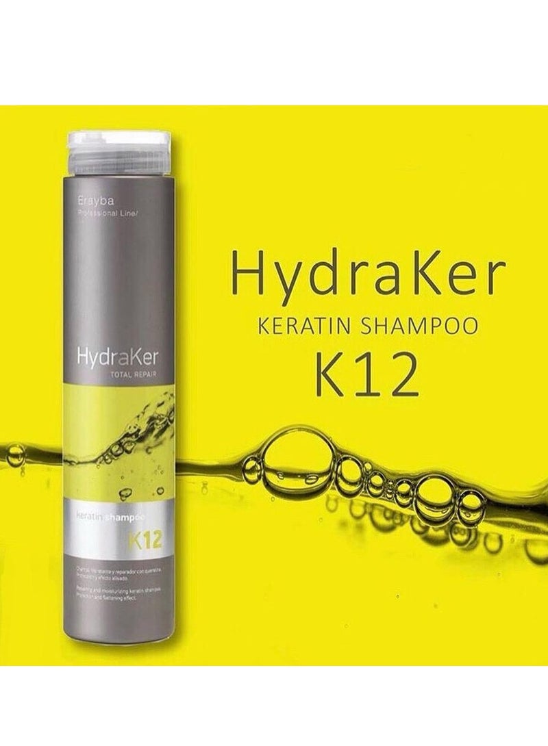 Erayba Hydracare K12 Keratin Shampoo 250ml - Image 4