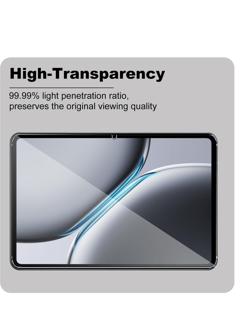 DUSALA - 1 Pack Tempered Glass Screen Protector Transparent Compatible for OnePlus Pad 2 2024 12.1-inch - Image 1