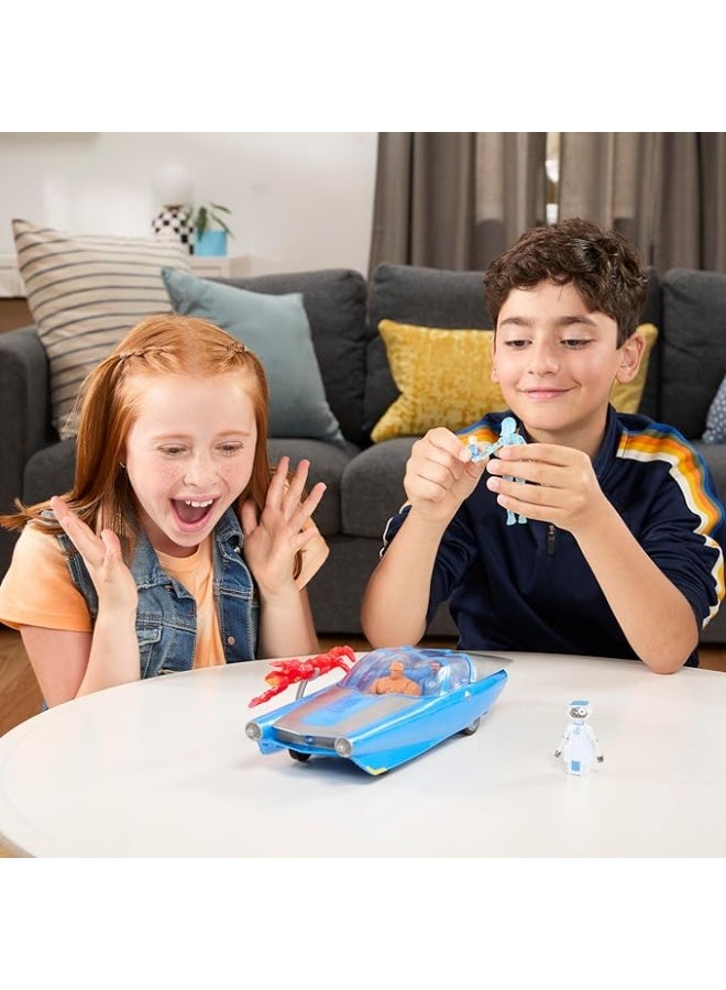 Marvel Studios The Fantastic Four Epic World of Action Hover & Cruise Fantasticar G0983 - Image 4