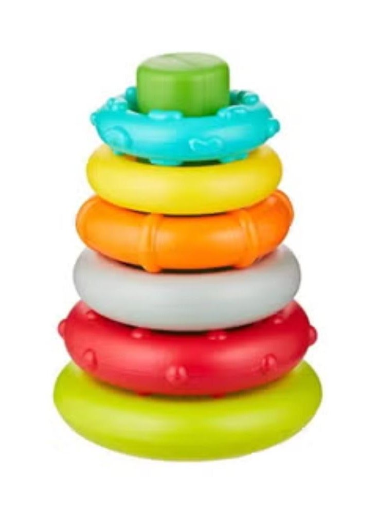 مجموعة حلقات Rock'N Stack البلاستيكية - Image 2