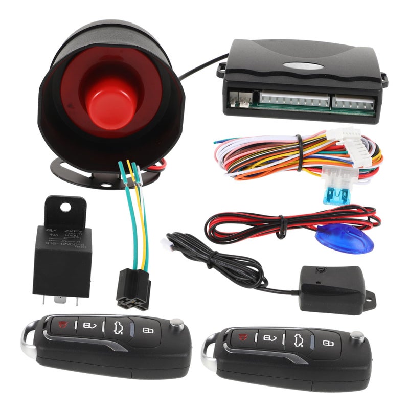 Universal Car Security System Remote Keyless Entry Central Lock Anti Theft Alarm Kit - Image 2