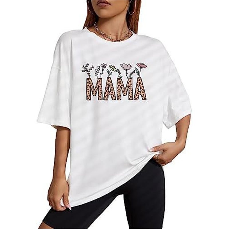 Round Neck Fun Pattern Wish Short Sleeve Top Men'S And Women'S T-Shirt Printing - Image 1