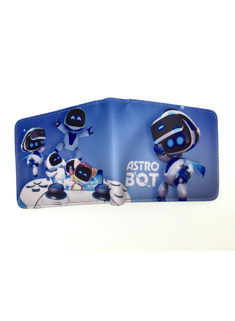 عام أسترو بوي كوني روبوت بلاي ستيشن 5 لعبة الطرفية قصيرة بيفولد محفظة مخلب الجلود المال كليب بطاقة - Image 1