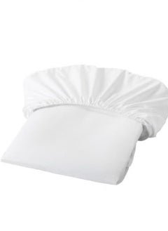 Generic Waterproof and mattress protector, white color, 70x140 cm  - Image 4