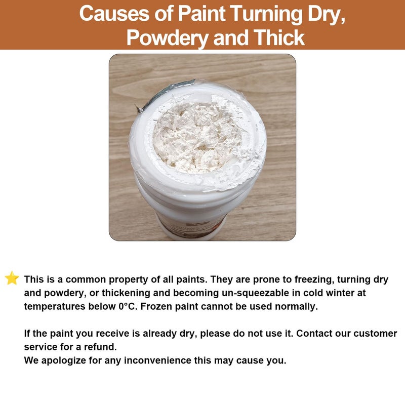 Anirun All-in-One Paint White, Touch-Up Paint for Furniture, Cabinets, Wood, Metal No Sanding, Fast Drying, Water Based Multi Surface, 6.35 oz - Image 5