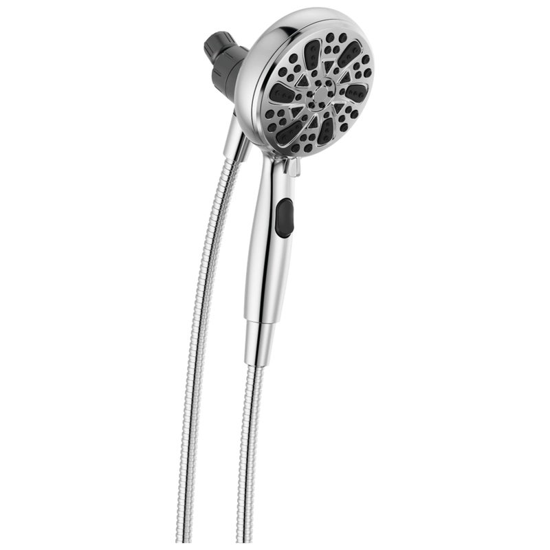 Delta Faucet 6-Spray SureDock Magnetic Shower Head with Handheld Spray, Chrome Shower Head with Hose, Showerheads & Handheld Showers, Handheld Shower Heads, MagnaTite Docking, Chrome 75609 - Image 1