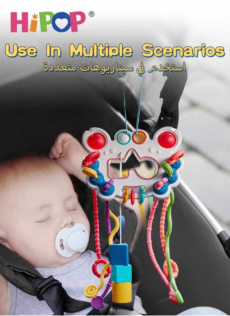 HIPOP - Early Education Infant Toys,Multi-Function Enlightenment Sorting Toys For Toddler - Image 1