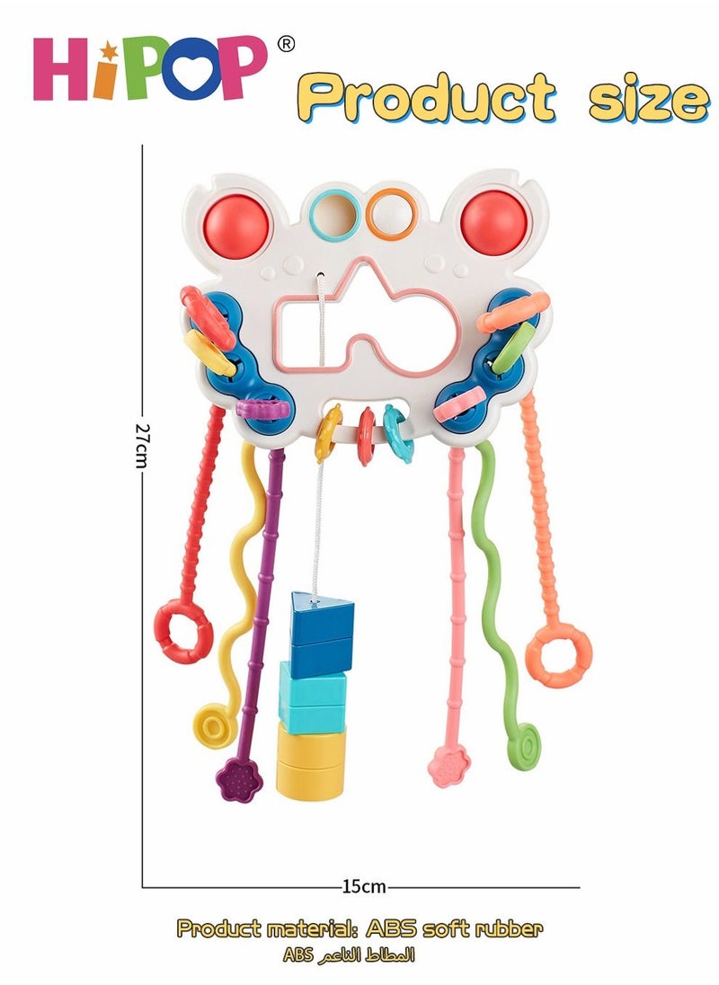 HIPOP - Early Education Infant Toys,Multi-Function Enlightenment Sorting Toys For Toddler - Image 1
