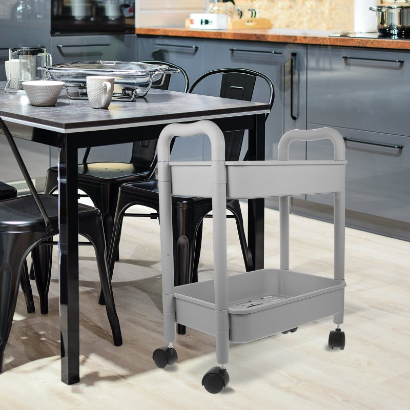Organization Cart, Multi-Purpose Storage Solution with Wheels for Offices and Kitchens - Image 5