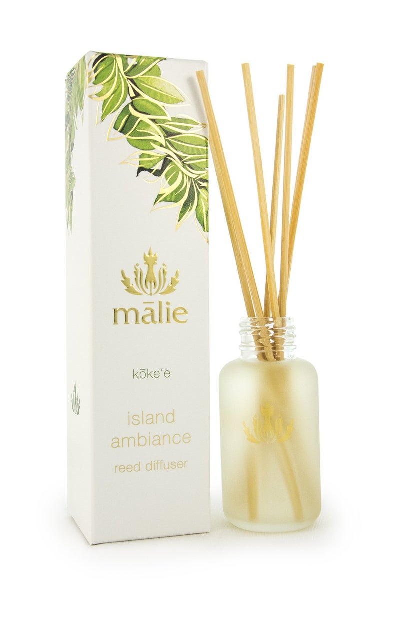Malie Organics Malie Island Ambiance Reed Diffuser Travel Kokee