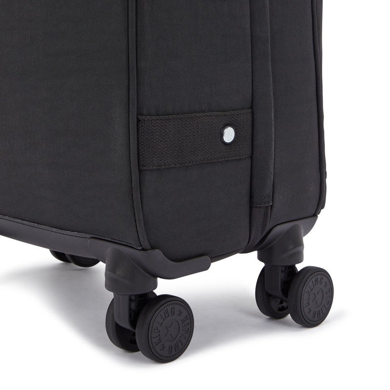 kipling small wheeled luggage unisex black noir spontaneous s i5508-p39 - Image 5