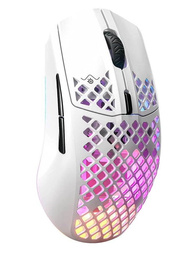 steelseries Aerox 3 Wireless Gaming Mouse - White - Image 2