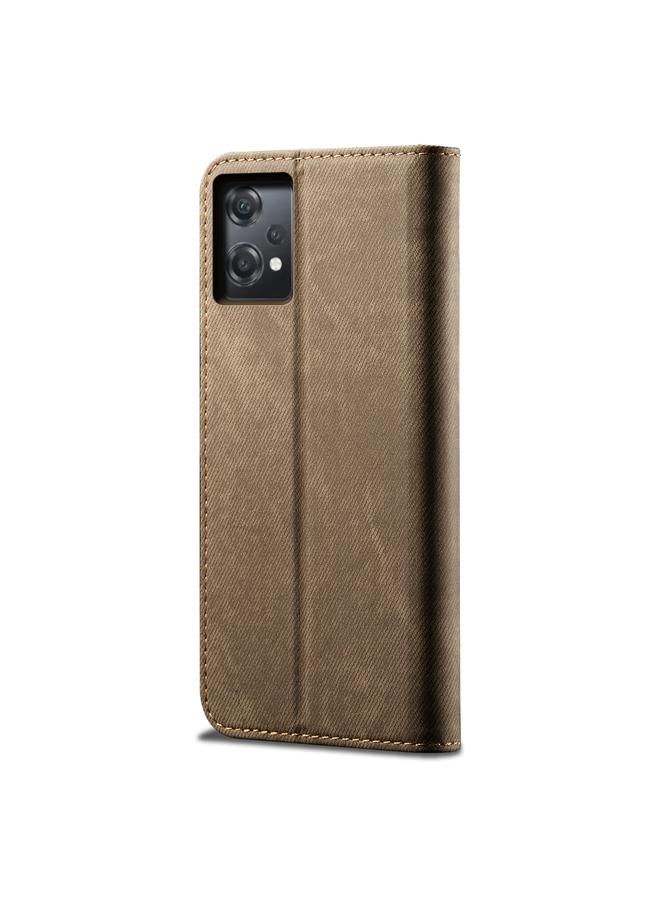S-TOP Case For OnePlus Nord CE 2 Lite 5G Denim Texture Flip Leather Phone Case - Image 3