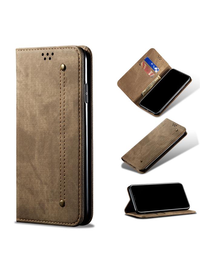 S-TOP Case For OnePlus Nord CE 2 Lite 5G Denim Texture Flip Leather Phone Case - Image 1