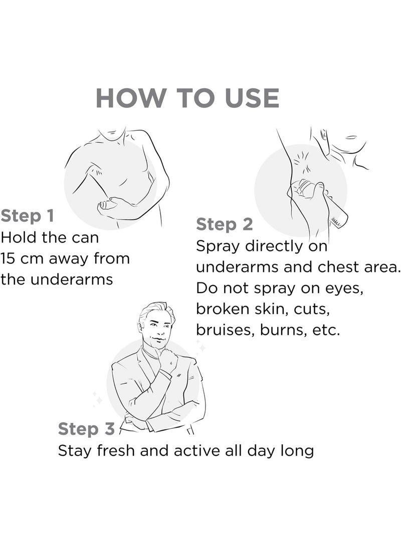 Yardley Gentleman Classic Body Spray For Men 150 ML - Image 3