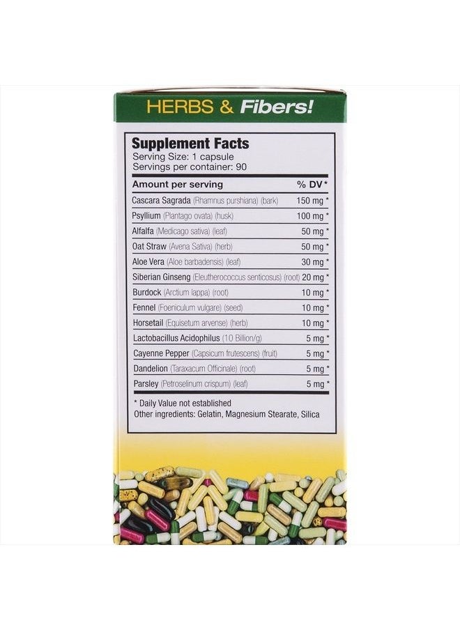 Sanar Naturals - Colon Cleanser Detox with Probiotics - Digestive Health, Dietary Fiber Supplement - Energy, Gut Health - 90 Diet Pills - Image 1