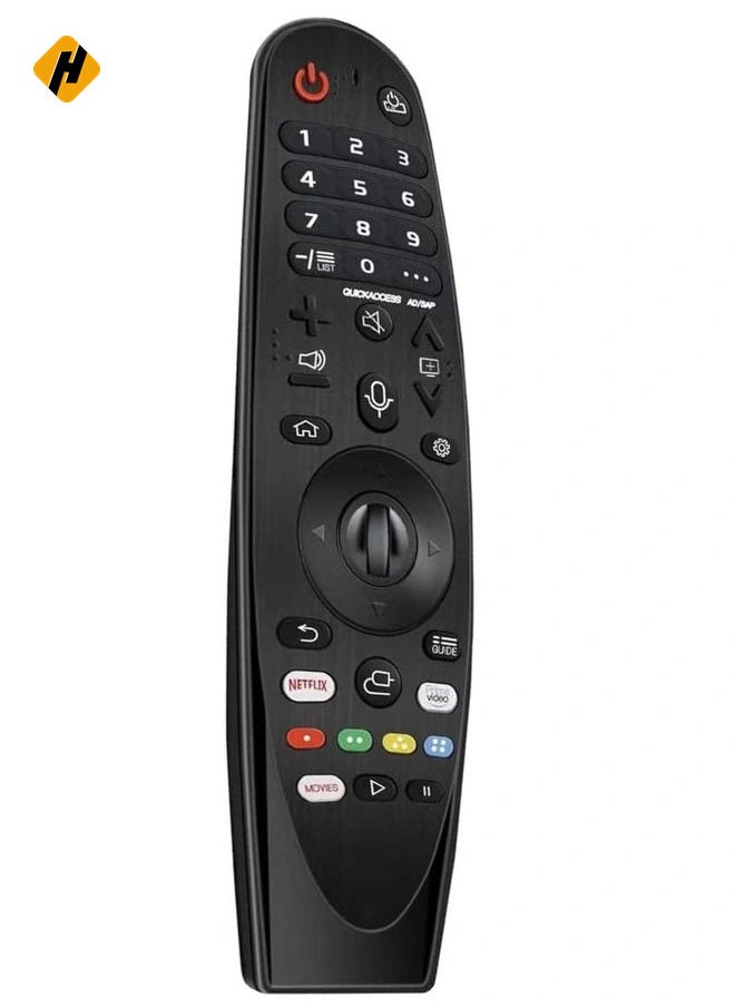 New MR-20GA Magic Wand Remote Control Replacement AKB75855501 for LG 2018-2020 OLED, NanoCell, and 4K UHD Smart TV Models, with Netflix and Prime Video Hotkeys WITH BATTERY