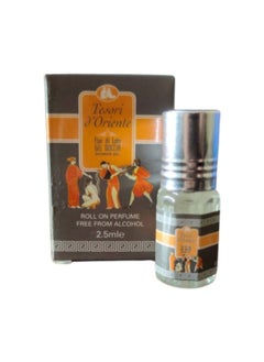 عطر رول أون بدون كحول – تركيبة مركزة تدوم طويلًا – 2.5 مل للاستخدام اليومي برائحة فاخرة وثابتة