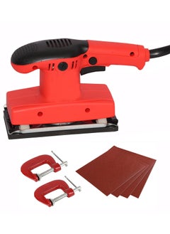 Digital Craft Digital Craft 450W Sandergrinding Machine Wood Polishing Machine Wall Surface Grinding Machine Dustless Sanding Machine Orbital Sander 450W2 G Clamp4Pc Emery Paper  - Image 1