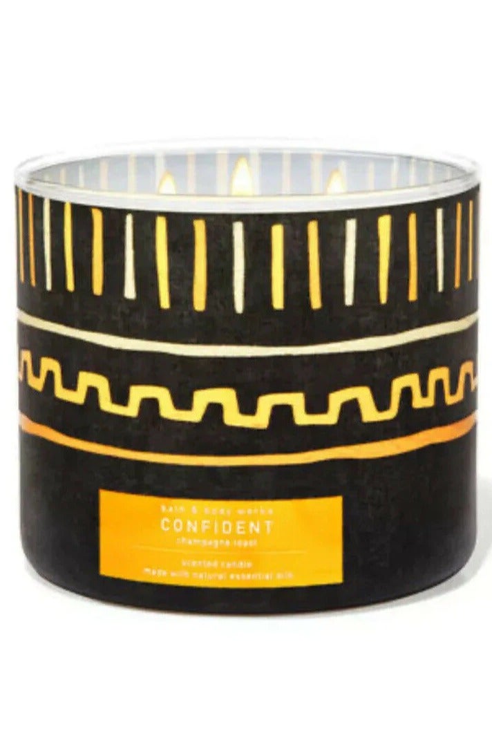 باث آند بودي وركس Confident Champagne Toast 3-Wick Candle 411g