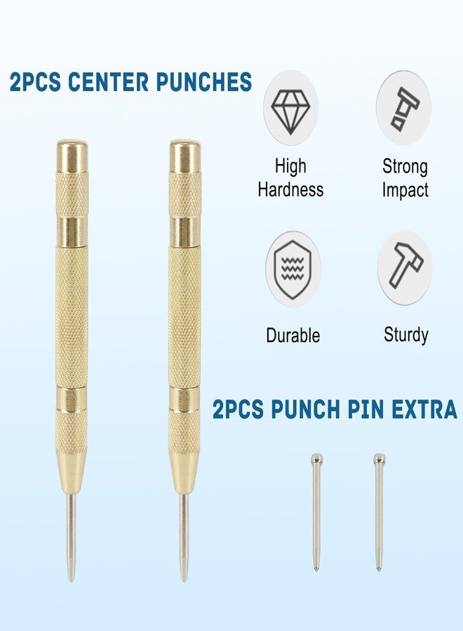 Yuioase 2Pcs Automatic Center Punch - Image 2