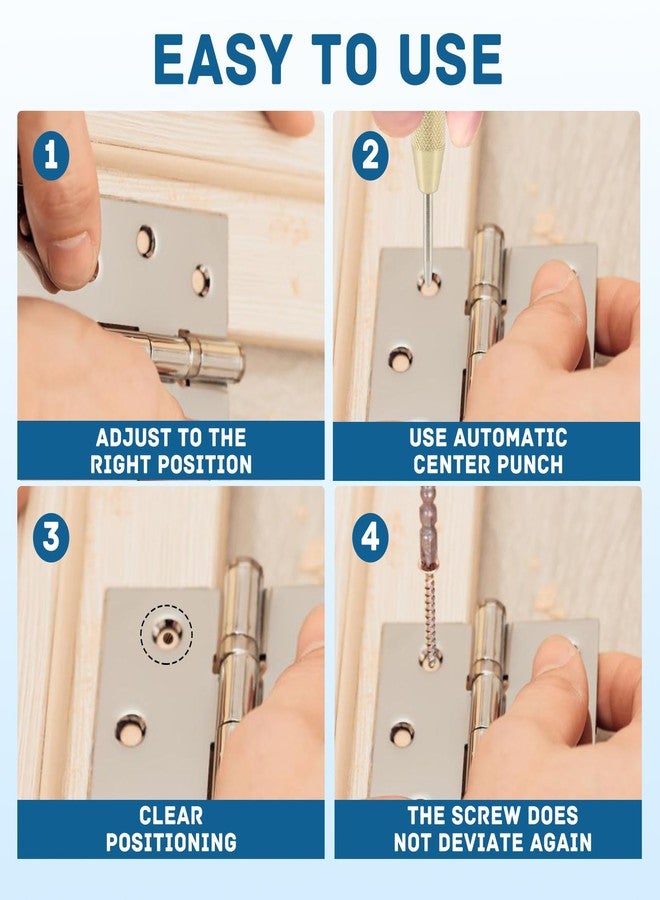 Yuioase 2Pcs Automatic Center Punch - Image 5