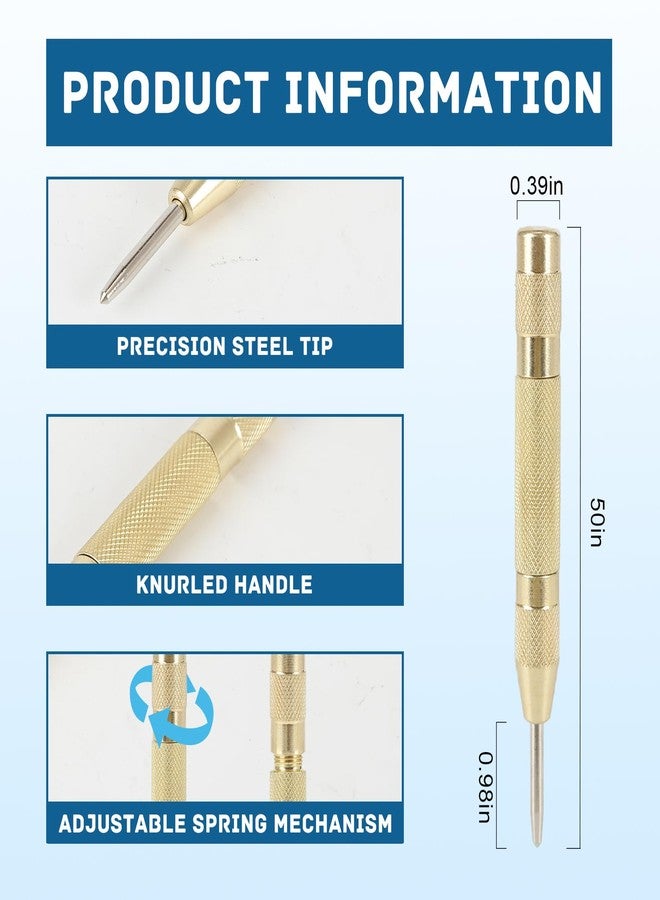 Yuioase 2Pcs Automatic Center Punch - Image 3