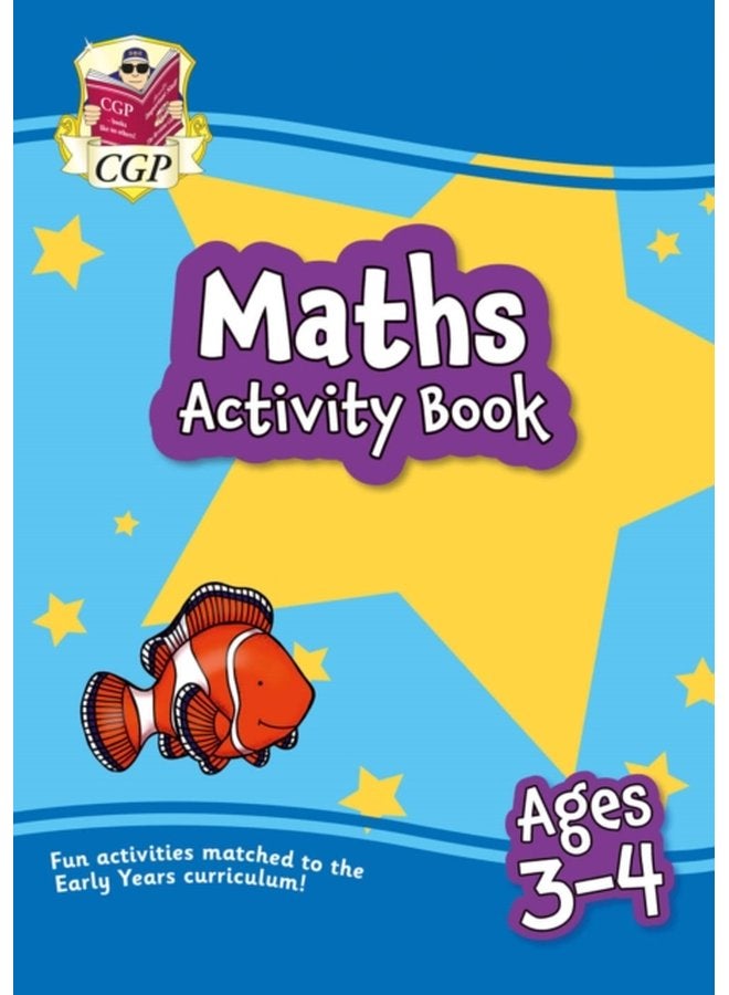 Maths Activity Book for Ages 3 4 Preschool - Paperback