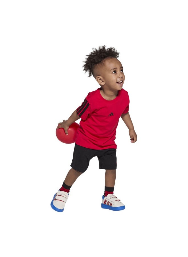 Adidas Grand Court Spider-Man Cf I White Sportswear Shoes For Infant 3K  - Image 1