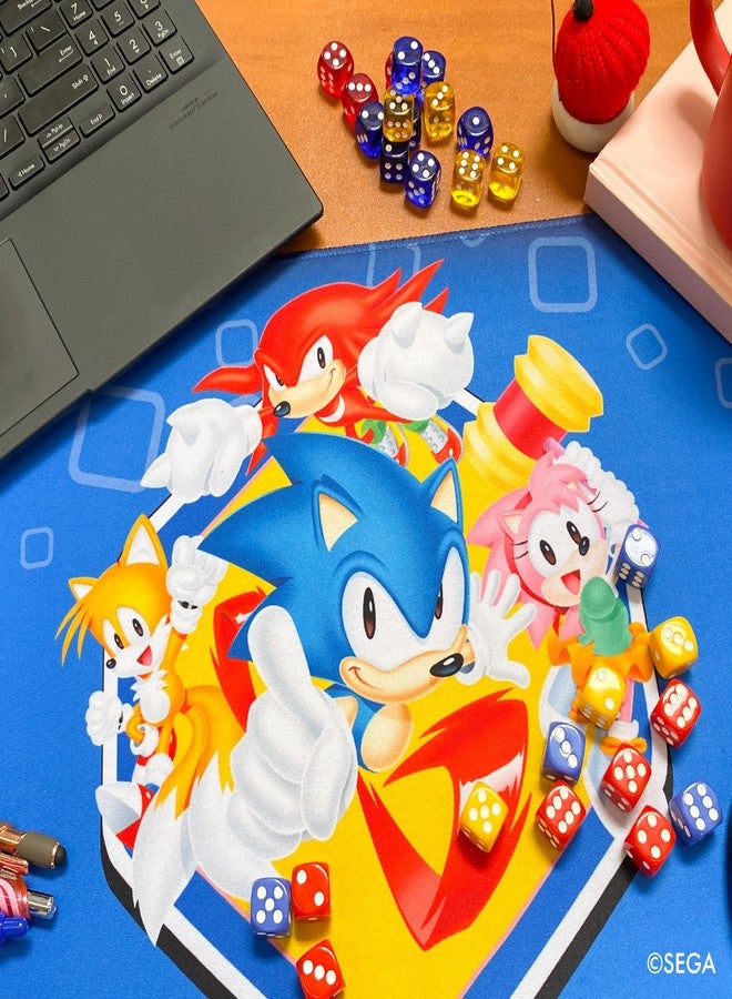 Kess Sonic Roll Cast Playmat - Protects Game and Gaming Surface; use at Home or at tournaments or as a Desk pad - Image 4