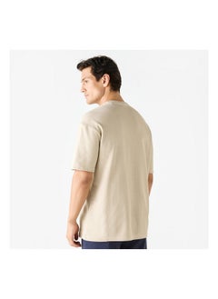 Iconic Textured Crew Neck T-Shirt  - Image 2