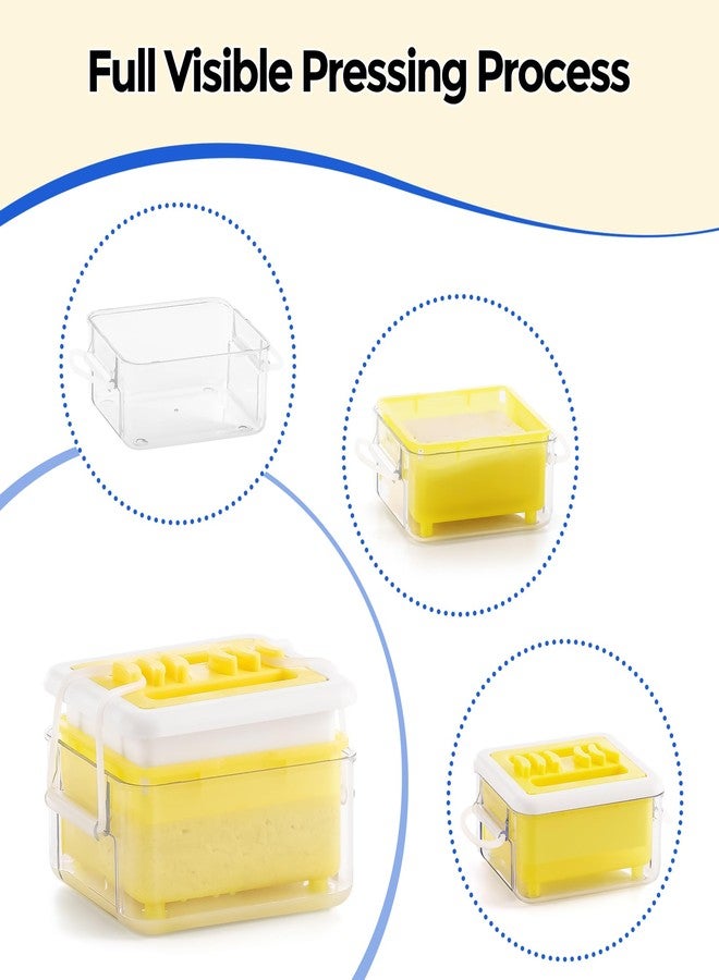 Manba Tofu Press - Tofu Press Dishwasher Safe for Easily Pressing Out Water from Organic Silken Soft Tofu and Extra Firm Tofu - BPA Free - Image 3