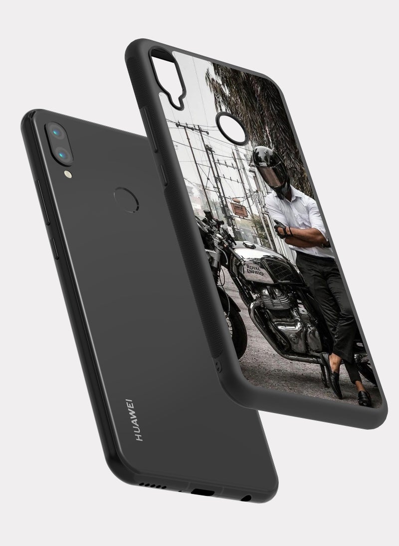 بكسلات كفر هواوي نوفا 3 أي دباب رويال انفيلد ابيض - Image 2