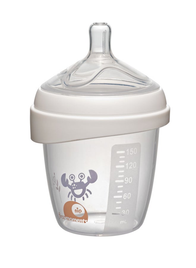 nip First Moments Wide Neck PP Bottle Crab -150ML  - Image 3