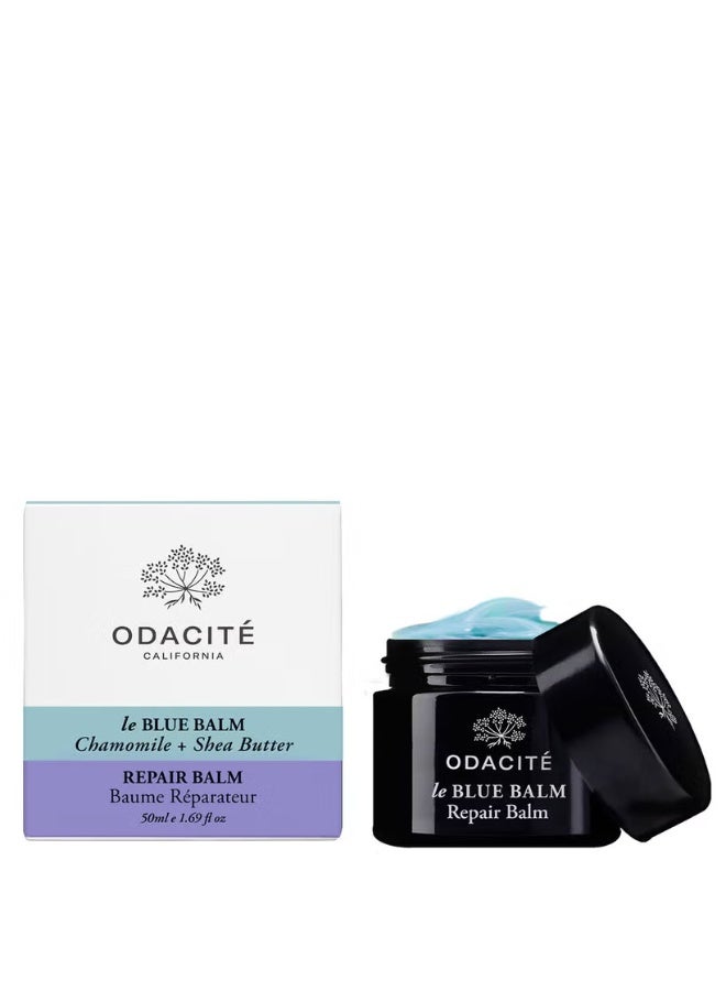 Odacite Odacité Le Blue Balm Chamomile and Shea Butter Repair Balm 50ml - Image 1