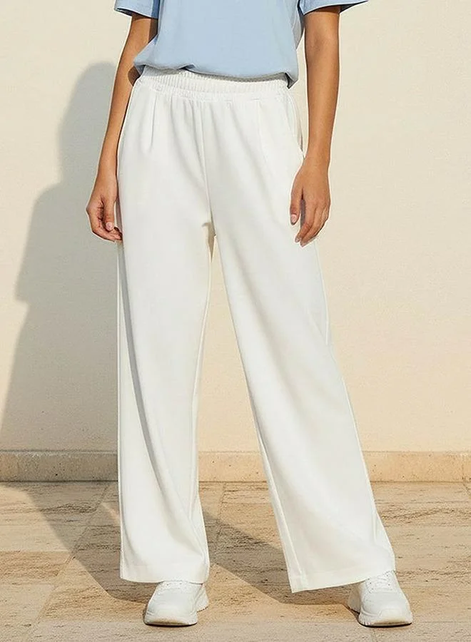 Kappa Women Elasticated Waist Wide Leg Pants
