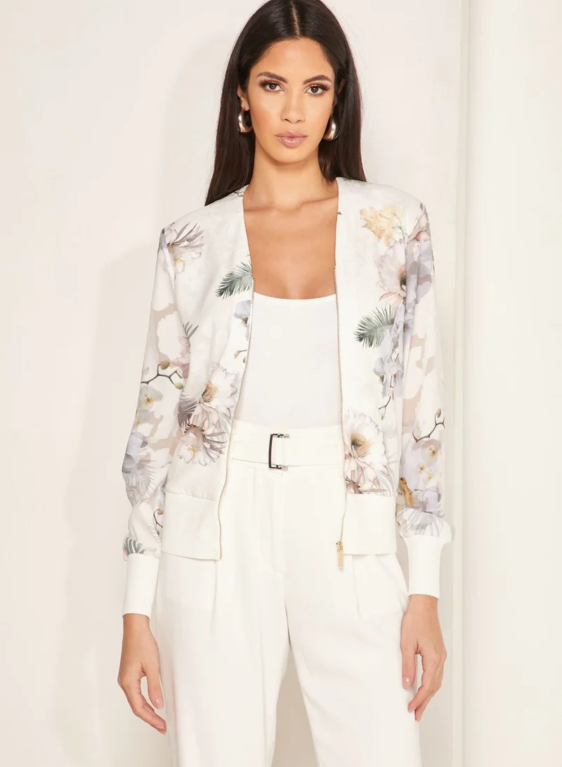 Ted Baker Printed Bomber Jacket
