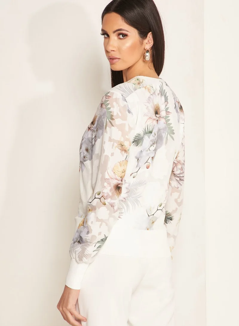 Ted Baker Printed Bomber Jacket
