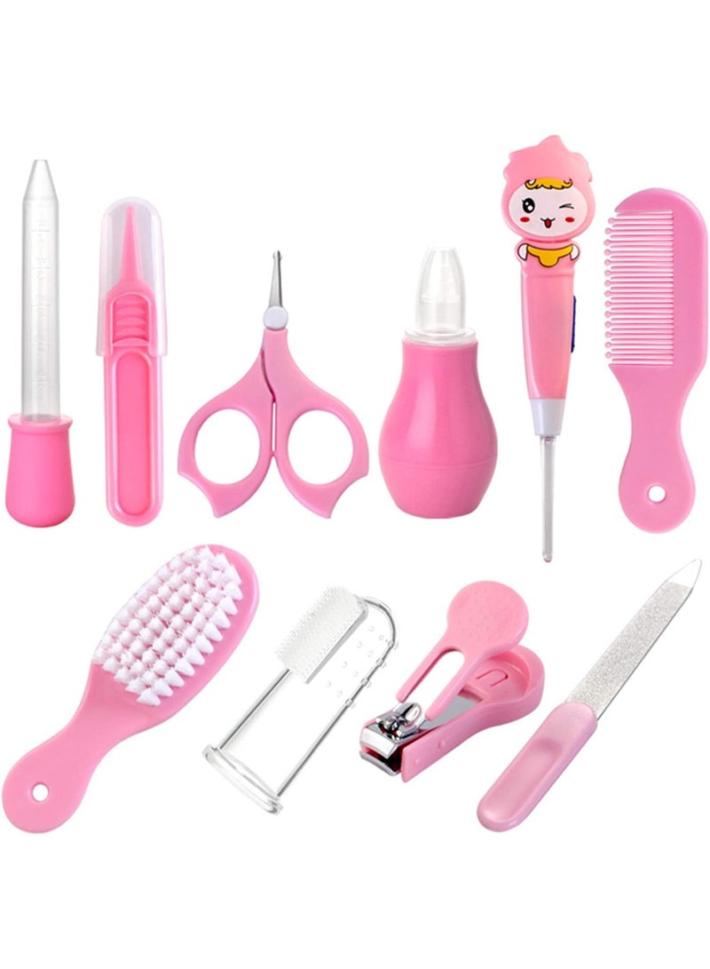 Newborn Baby Care Kit with Thermometer – 10-Piece Healthcare Gifting Set - Image 1