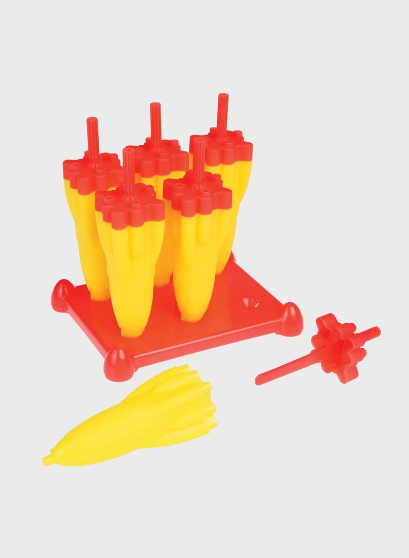 Rex London Space Age Rocket Ice Lolly Moulds