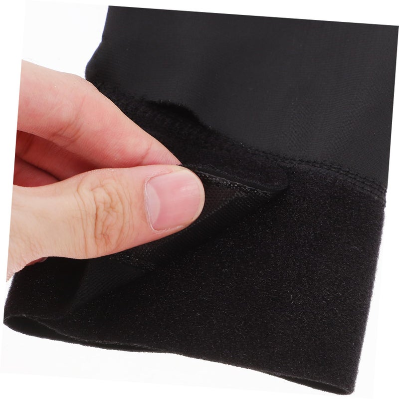 Adjustable Ankle Support Brace Lightweight Comfortable For Basketball Sports Daily Use Black - Image 5