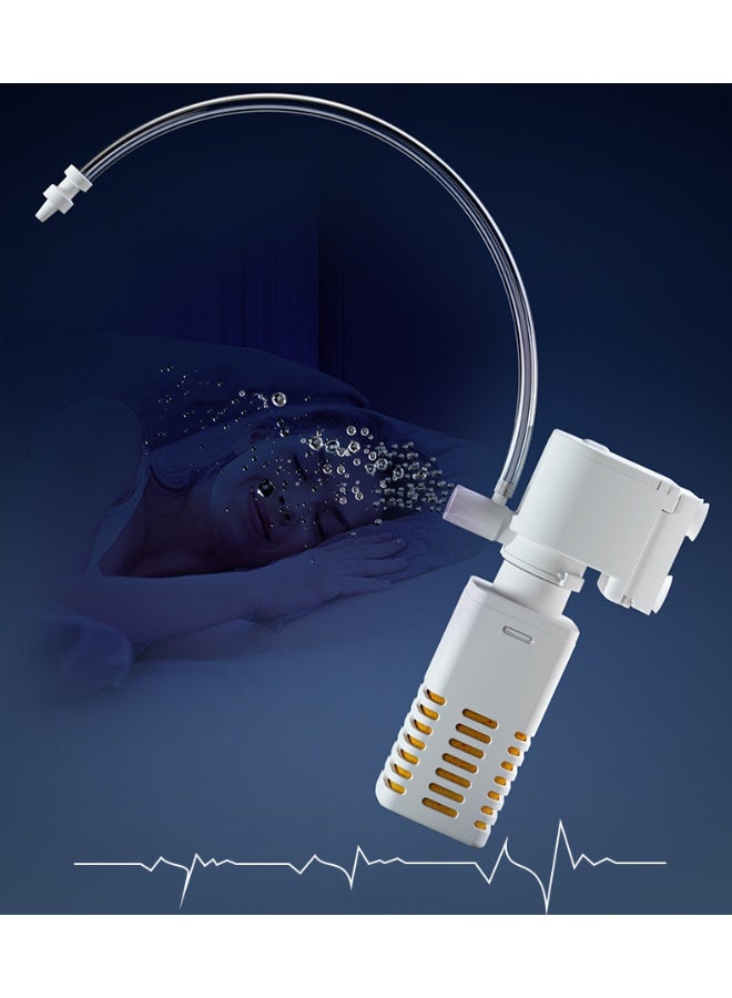 CityRiya-Long Fish Tank, Aquarium Starter Kits with Water Filter Pump, LED Light and Planter, Ecological Betta Fish Tank, Aquarium Kit Glass Fish Tanks, Large Aquariums Container for Home Office Decor (M) - Image 4